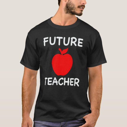 Future Teacher Cute Teaching Education Student T-shirt (Voorkant)