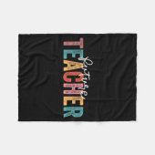 Future Teacher Student Teaching School Teacher In  Fleece Deken (Voorkant (Horizontaal))