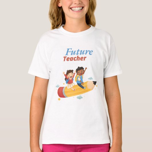 Future Teacher T-shirt (Voorkant)