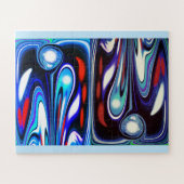 Future time elements art legpuzzel (Horizontaal)