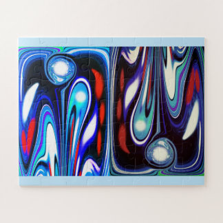 Future time elements art legpuzzel