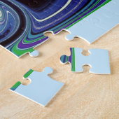 Future time elements art legpuzzel (Zijkant)