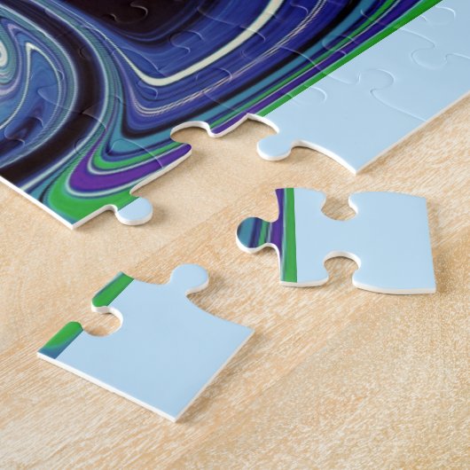 Future time elements art legpuzzel (Zijkant)