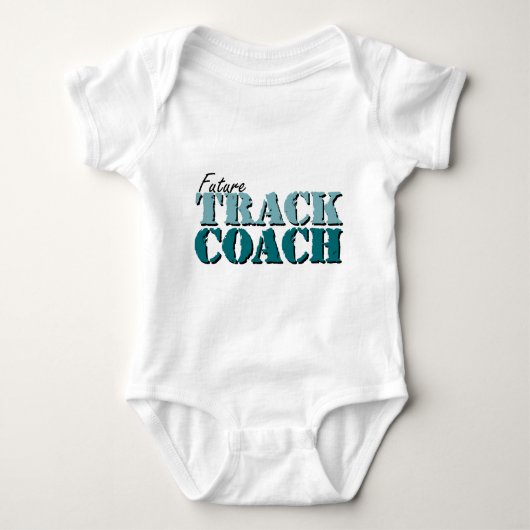 Future Track Coach blauwgroen Romper (Voorkant)