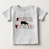 Future Trucker Baby T-Shirt (Voorkant)