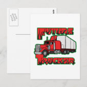 Future Trucker Briefkaart (Voorkant / Achterkant)