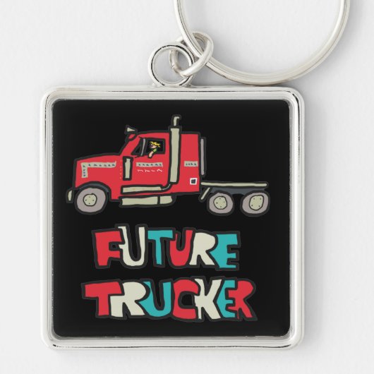 Future Trucker Sleutelhanger (Voorkant)