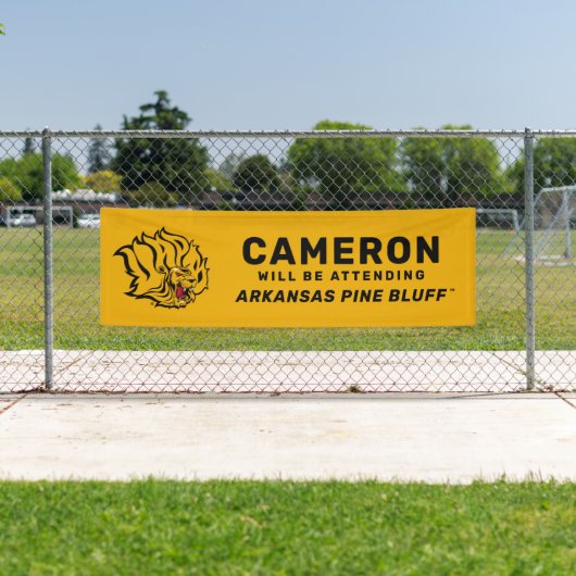 Future UAPB Golden Lions Afstuderen Spandoek (Insitu)