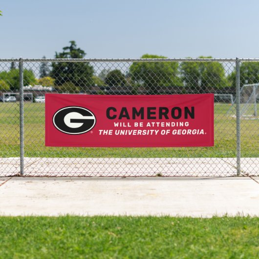 Future University of Georgia Afstudeerder Spandoek (Insitu)
