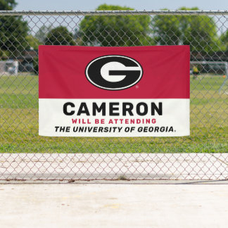Future University of Georgia Afstudeerder Spandoek