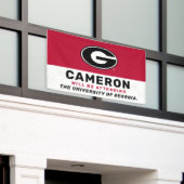 Future University of Georgia Afstudeerder Spandoek (Buitenkant Gebouw)