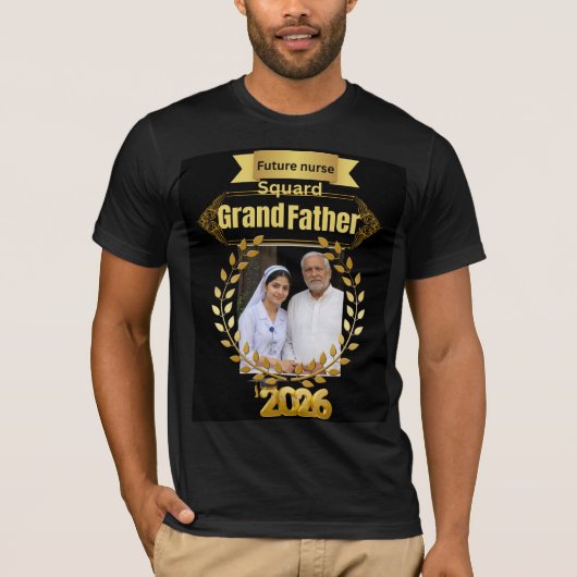 Future Verpleegstersquad Grootvader Shirt 2026 | T (Voorkant)