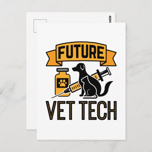 Future Vet Tech Briefkaart (Voorkant / Achterkant)