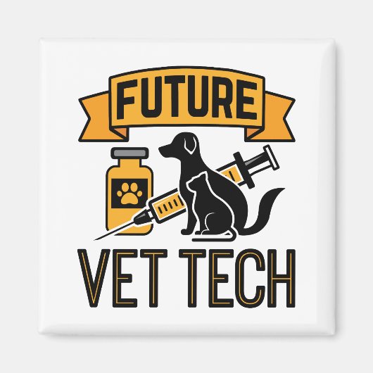 Future Vet Tech Magneet (Voorkant)