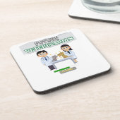 Future Veterinarian Loading – Vet Student Design Bier Onderzetter (Linkerzijde)