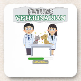 Future Veterinarian Loading – Vet Student Design Bier Onderzetter