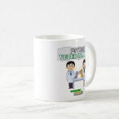 Future Veterinarian Loading – Vet Student Design Koffiemok (Voorkant rechts)