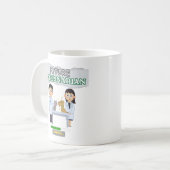 Future Veterinarian Loading – Vet Student Design Koffiemok (Voorkant links)
