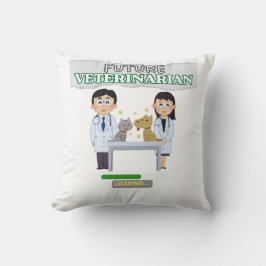 Future Veterinarian Loading – Vet Student Design Kussen