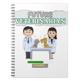Future Veterinarian Loading – Vet Student Design Notitieboek