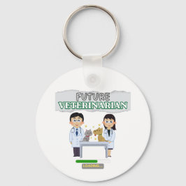 Future Veterinarian Loading – Vet Student Design Sleutelhanger