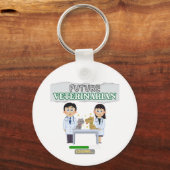 Future Veterinarian Loading – Vet Student Design Sleutelhanger (Voorkant)
