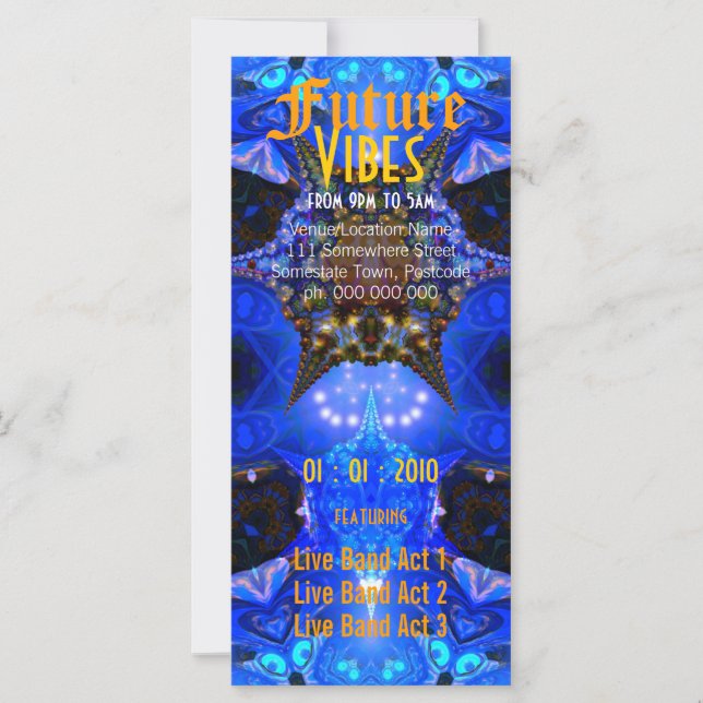 Future Vibes #2 Event Flyer (Voorkant)