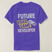 Future Video Game Developer Designer Programmer T-shirt (Design voorkant)
