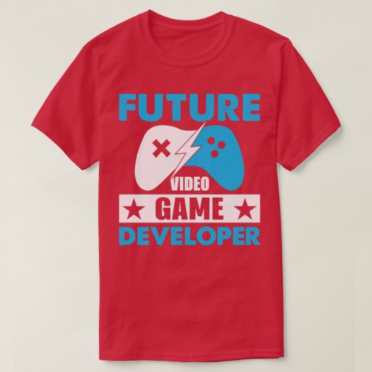 Future Video Game Developer T-shirt (Design voorkant)