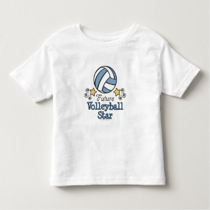 Future Volleyball Star Toddler Ringer T-shirt