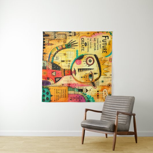 Future - Wall Art Wandkleed (In Situ (horizontaal))