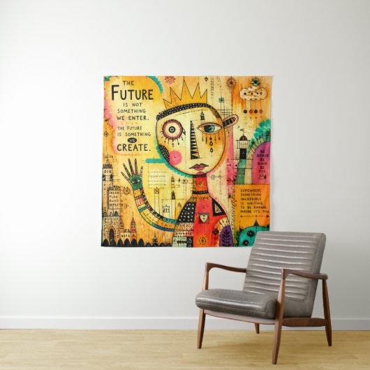 Future - Wall Art Wandkleed (In situ)