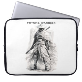 Future Warrior Laptophoes - Cyberpunk Samurai S Laptop Sleeve