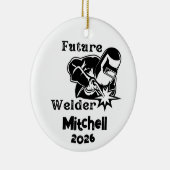 Future Welder Keramisch Ornament (Rechts)