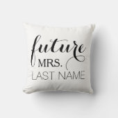 Future Wife Pillow Kussen (Voorkant)