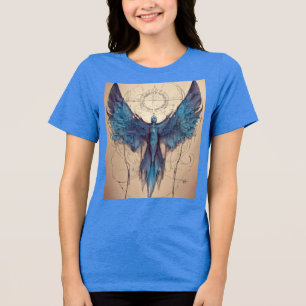 Future Wing: Fine Line Tattoo Art T-shirt