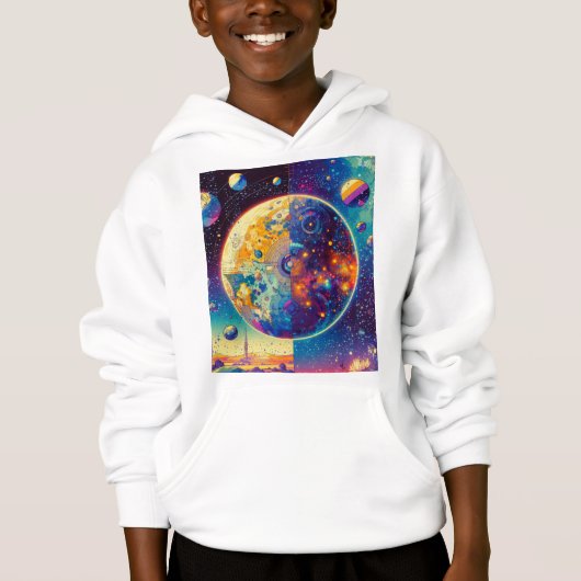 FUTURE WORLD HOODIE (Voorkant)