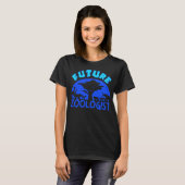Future Zoologist Cute Zoology Students Funny Zoo K T-shirt (Voorkant volledig)