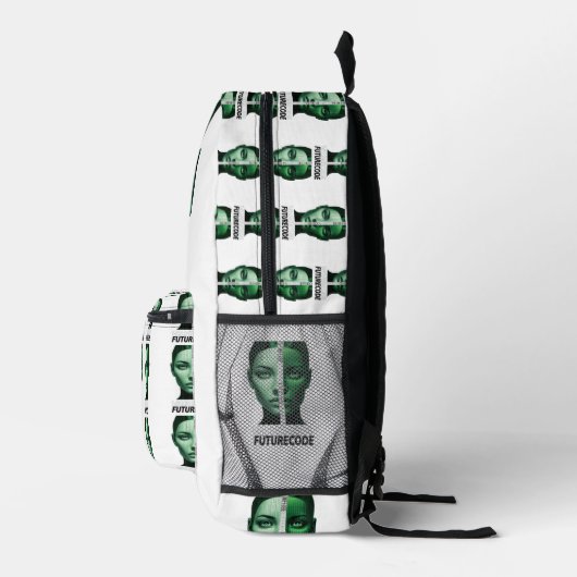FUTURECODE BEDRUKTE RUGZAK (Rechts)