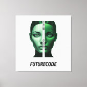 FUTURECODE  CANVAS AFDRUK (Voorkant)