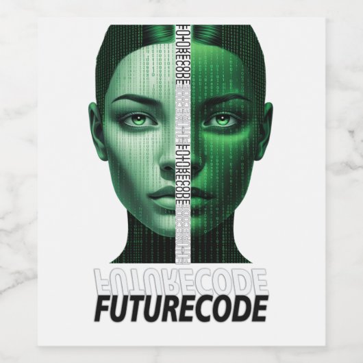 FUTURECODE  WIJN ETIKET (Enkel label)