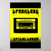 futurefunk tribal slaan poster (Voorkant)