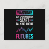 Futures trading stock market briefkaart (Voorkant)