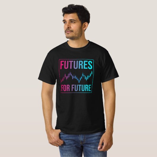 Futures trading stock market t-shirt (Voorkant volledig)