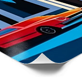 Futurisme Stad Perfect Poster (Hoek)