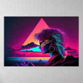 Futurisme van de vrouw: De Mallische Muse Poster (Voorkant)