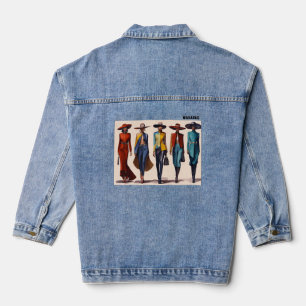 Futurist Western Stijlvol 2025 Denim Jacket