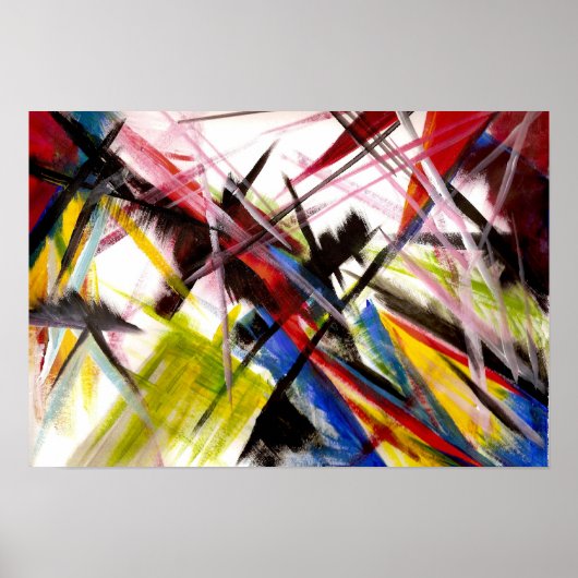 Futuristen Genre Painting Poster (Voorkant)