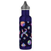 Futuristic 3D Holographic Space Water Bottle Waterfles (Links)
