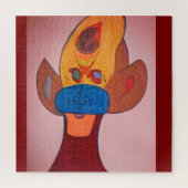 Futuristic Animal Art Jigsaw Puzzle Legpuzzel (Verticaal)